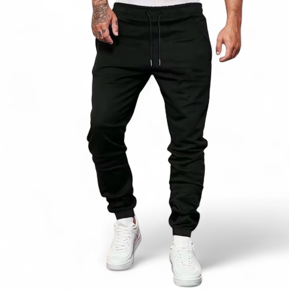 Men's Black Jogger Pants